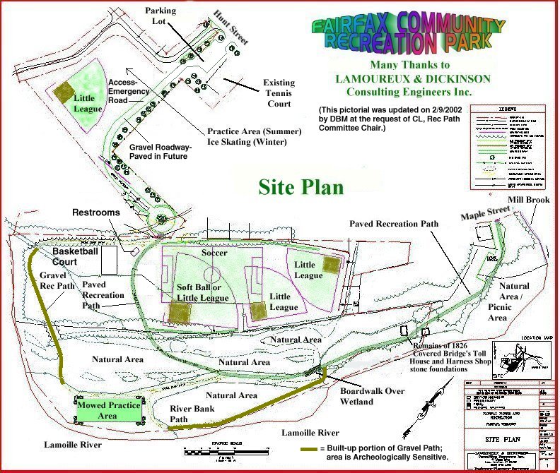 Recreation Park Tentative Plan